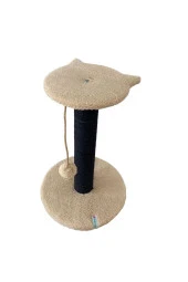 Stepli Kedi Tırmalama Tahtası Siyah&Bej thumbnail 3