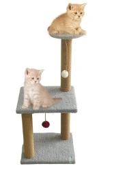 Mega Boy Step Kedi Tırmalama Tahtası Açık Gri thumbnail 1