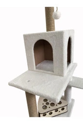 Kedi Tırmalama Evi Ve Kedi Oyun Evi thumbnail 2