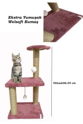 Katlı Yavru Kedi Tırmalama Tahtası Yavru Kedi Step thumbnail 2