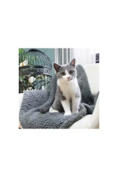 Peluş Kedi Battaniyesi 60x80 Cm - 1