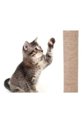 Kedi Tırmalama Ve Oyun Evi Gri Platform thumbnail 2