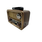Everton RT-827 Orta Boy Solar Güneş Enerjili Bluetooth, Nostalji , FM/AM/SW 3 Band Radyo ,usb, sd ,Aux mp3 player - 1