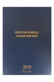 Kocaoluk Disiplin Kurulu Karar Defteri Cilt Kapak - 1