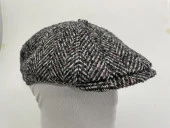 erkek kasket şapkası-9790-gri thumbnail 3