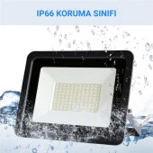 Maxled 50W SMD Led Projektör Amber Işık - 4