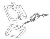 Maxled 24w Sıva Üstü Siyah Kasa Kare Led Panel Armatür 4000K Ilık Beyaz thumbnail 4