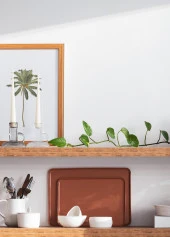 The Mia Cotta Limoges Servis Tabağı Terracota 28x20 cm thumbnail 5