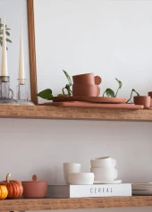 The Mia Cotta Limoges Şekerlik ve Reçellik Terracota 9 cm - 4