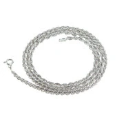 Gümüş halat zincir SGTL10481 thumbnail 6