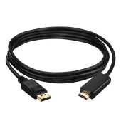 Displayport To Hdmi Çevirici Dönüştürücü Adaptör Kablosu 1.8 Metre thumbnail 1