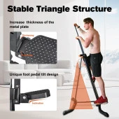 Relife Ab Vertical Climber 5 Kademeli Dikey Tırmanma Egzersiz Aleti, Katlanabilir Kardiyo Egzersiz Makinesi, Stepper - 4