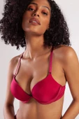GARLAND A Plus Bordo Dolgulu Heavy Push Up Sütyen - 1