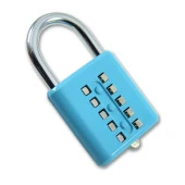 Şifreli Asma Kilit Mavi 10 Haneli Anahtarsız Güvenlik Bavul Valiz Çanta Okul Spor Salonu - 4