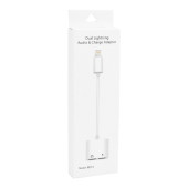 iPhone Lightning Şarj ve Kulaklık Çevirici Dönüştürücü Adaptör - 2