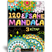 Efsane MANDALA Boyama Kitap Seti (3 Kitap) - 1