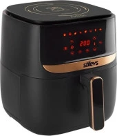 Stilevs Airtron Terazili Sıcak Hava Fritözü Siyah - AF-600 - 2