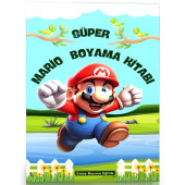 Süper Mario Boyama Kitabı - 1