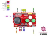 Arduino Joystick Shield'i thumbnail 2
