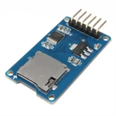 Micro SD Kart SPI Haberleşmeli Yazma Okuma Modülü - 1