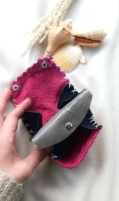 Cüzdan Hakiki Deri Bozuk Para Cüzdanı Çanta İçi Cüzdan 2 Gözlü Cüzdan thumbnail 3