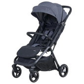 Prego Smart Fold Tek Yönlü Bebek Arabası Füme - 1