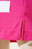 Arma Detaylı Uzun Tunik Fuşya thumbnail 4