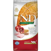 N&D Düşük Tahıllı Tavuklu ve Narlı Kısırlaştırılmış Açık Kedi Maması 2 Kg - 1
