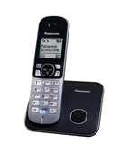 PANASONIC KX-TG 6811 DECT - SİYAH - 1