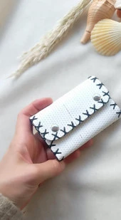 Cüzdan Hakiki Deri Bozuk Para Cüzdanı Çanta İçi Cüzdan 2 Gözlü Cüzdan thumbnail 1