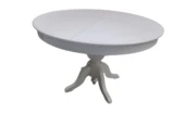 Masa Baba 11099 Klasik Model Ihlamur Ayak Açılır MDF tabla Krem Lake El yapım thumbnail 3