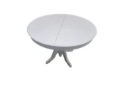 Masa Baba 11099 Klasik Model Ihlamur Ayak Açılır MDF tabla Krem Lake El yapım thumbnail 5