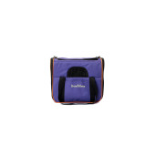 Brave Paws Kare Model Yırtılmaz Plastik Fileli Kedi ve Köpek Taşıma Çantası (MOR) - 1