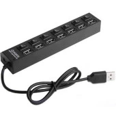 Zhltools Hispeed Usb 2.0 7 İn 1 Hub Siyah - 6