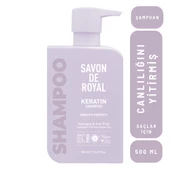 Savon De Royal - Kreatin Yağı - Canlılığını Yitirmiş Saçlar İçin Pürüssüz Etkili Şampuan 500 ml - 1