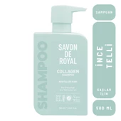 Savon De Royal - Kolajen İçeren - İnce Telli Saçlar İçin Canlandırıcı Etkili Şampuan 500 ml - 1