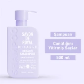 Savon De Royal - Kreatin Yağı - Canlılığını Yitirmiş Saçlar İçin Pürüssüz Etkili Şampuan 500 ml thumbnail 2