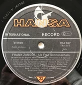 Frank Zander Als Fred Sonnenschein – Ja, Wenn Wir Alle Englein Wären pop tarz plak alithestereo - 2
