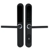 Marelli SLIM butik oteller için kartlı ve şifreli elektronik otel tipi kapı kolu ve kilidi seti - 1