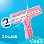 Gillette Venus 2 Simply Basic Kullan At 5'li Kadın Tıraş Bıçağı thumbnail 2