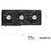 GIGABYTE Radeon RX 7800 XT Gaming OC 16G Graphics Card, 3X WINDFORCE Fans 16GB 256-bit GDDR6, GV-R78XTGAMING OC- - 10