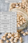 GRD ORGANİK NOHUT 500 gr - 4