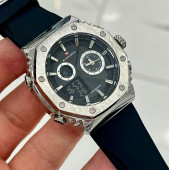 Naviforce Dijital Analog Siyah Silikon Kayışlı Kol Saati - 2