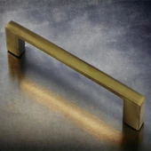 Gölcük Düz Metal Eskitme Antik Sarı 160 mm Mobilya Mutfak Çekmece Dolap Dolabı Kulpu Kulbu Kulpları thumbnail 5