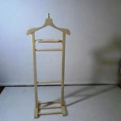 Dilsiz Uşak 90305 Tek Tepeli Kayın torna Krem Lake Boya Ahşap demonte El yapım - 2