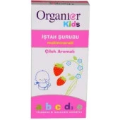 Organier Kids Çilek Aromalı Çocuklar Için Iştah Şurubu 200 ml - 1