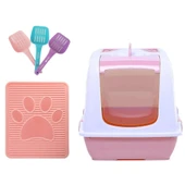 GND Kedi Tuvalet Seti (Kapalı Tuvalet-Paspas-Kürek) - 4