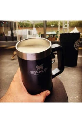 10-02874-034 Adventure 0,70 Litre Vakumlu Termos Bardak - Siyah thumbnail 5