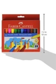 FABER CASTELL  JUMBO KEÇELİ KALEM 12 Lİ - 2