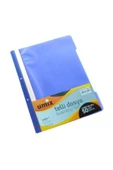 UMUR UMİX A4 TELLİ DOSYA 50 Lİ MAVİ - 3